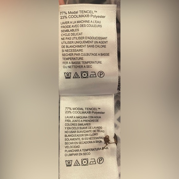 Tommy Bahama Men’s Coconut Point Pebble Tiles Fog Grey Button Shirt Size Small - Picture 10 of 11